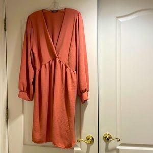 BooHoo Long Sleeve Dress